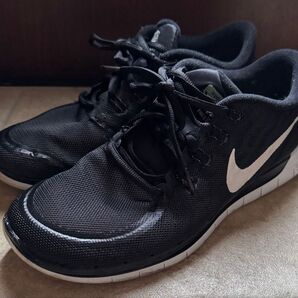 NIKE FREE5.0 H2O REPEL 26.5 ランニング ナイキ スニーカー ランニングシューズ ブラック 黒
