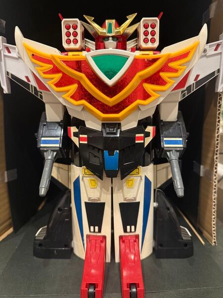 太陽の勇者ファイバードジェット合体グランバード DX オモチャ合体変形 ジャンク クリーニング済 当時物