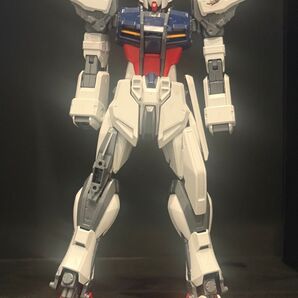 ガンプラ ジャンク プラモデル 1/100 MG GAT-X105E ストライクE+IWSP(ルカス・オドネル専用機) クリ済