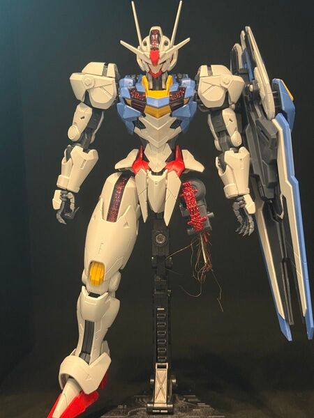 ガンプラ ジャンク プラモデル 1/100 フルメカニクス ガンダムエアリアル 「機動戦士ガンダム 水星の魔女」 クリーニング済