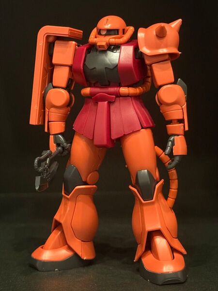 ガンプラ ジャンク プラモデル1/144 HGUC REVIVE シャア専用ザクII 「機動戦士ガンダム」 クリーニング済