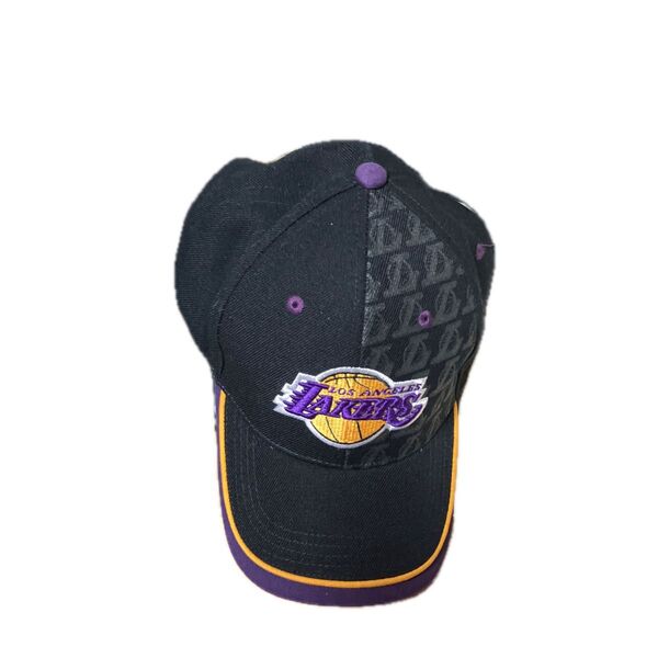 LOSANGELS ロサンゼルス LAKERS レイカーズ グッド デザイン キャップ BLACK フリー 帽子 CAP