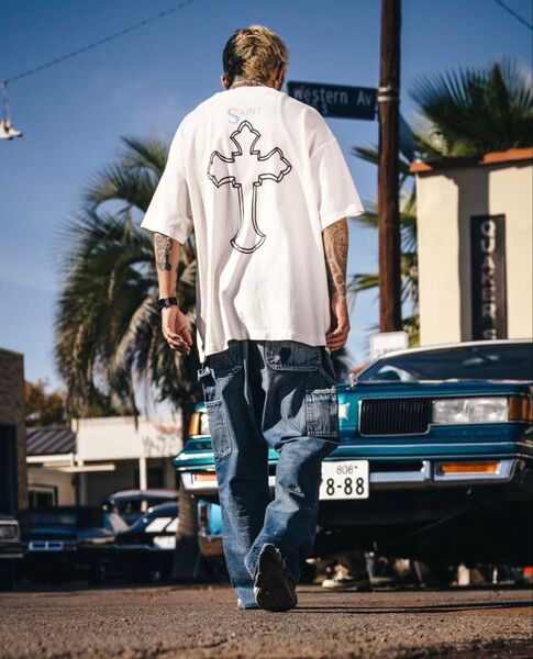 【新品】XLサイズ SAINT MICHAEL 2pac セントマイケルTシャツ Snoop Dogg