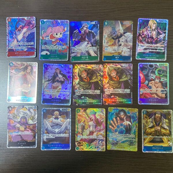 ワンピースカードゲーム バーソロミュー・くま ジュエリー・ボニー モンキー・D・ガープ パラレル シークレット SR SEC