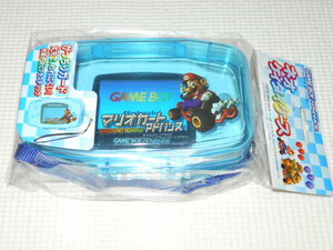 GBA* Neo Kei Thai кейс прозрачный голубой Mario Cart advance * новый товар нераспечатанный 