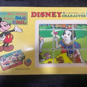 ヴィンテージ アポロ社 ディズニー キューブパズル『白雪姫』『バンビ』『ダンボ』