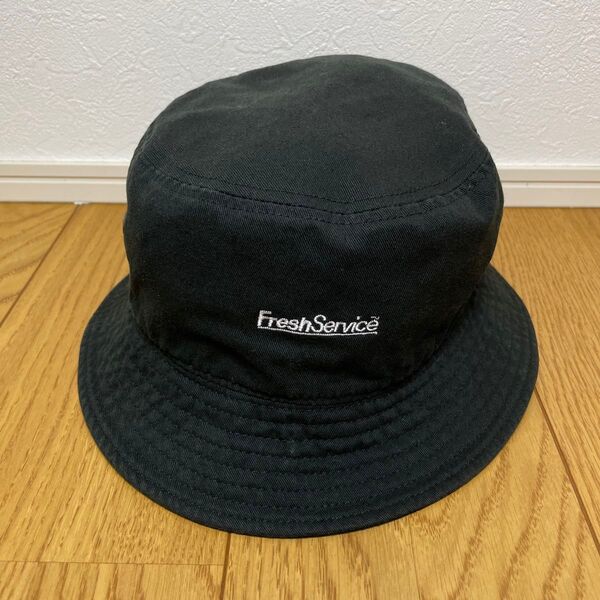 FreshService CORPORATE BUCKET HAT Lサイズ バケットハット 黒 L