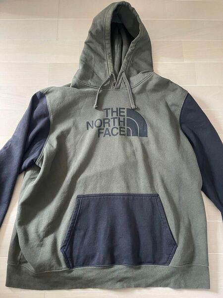 THE NORTH FACE ノースフェイス パーカー XXL オリーブグリーン