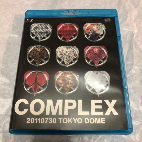 日本一心 COMPLEX 20110730 TOKYO DOME Blu-ray ブルーレイ +2CD