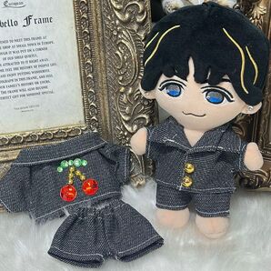 ちびスト ちびぬい 洋服 セットアップ ぬい服 ヲタ活 メンカラ WEST. キンプリ はぴぬい