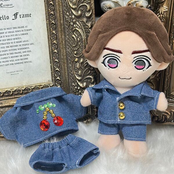 ちびスト ちびぬい 洋服 セットアップ ぬい服 ヲタ活 メンカラ WEST. キンプリ はぴぬい