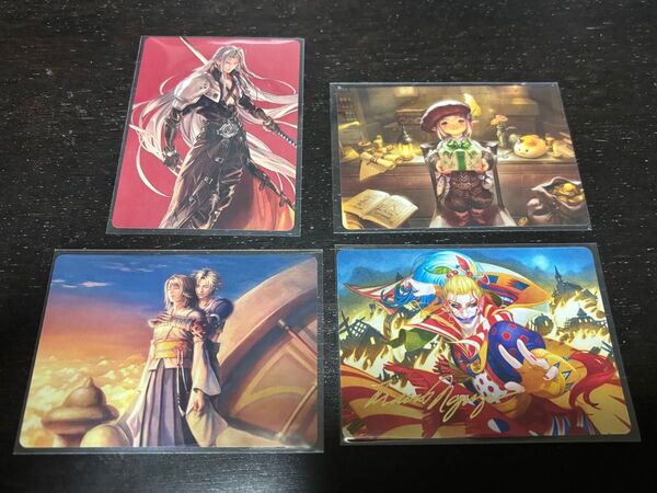 MTG FFイラストコレクション4枚威名のソルジャー、セフィロス 告別(ティーダ ユウナ) タタル・タル 破滅の根本原理(ケフカ)