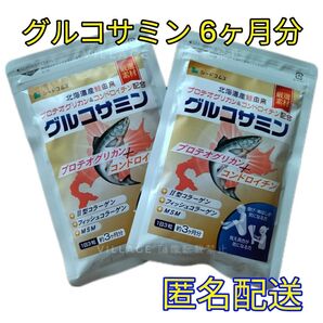 【 グルコサミン シードコムス サプリメント 】6ヶ月分 プロテオグリカン コンドロイチン 配合