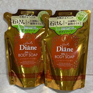 モイスト ダイアン オイルイン ボディソープ 詰め替え シトラスブーケの香り 400ml×2