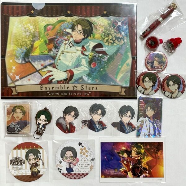 あんスタ 蓮巳敬人 グッズまとめ ルミエルペンライト リングライト アニカフェ コロッタ 紅月 あんさんぶるスターズ