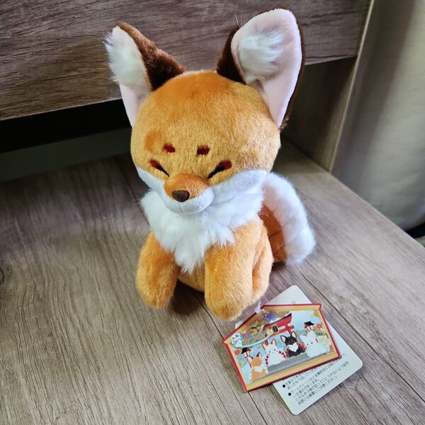 ちょコンとキツネ 九尾 マスコット ぬいぐるみ ぼうろ (約18センチ)