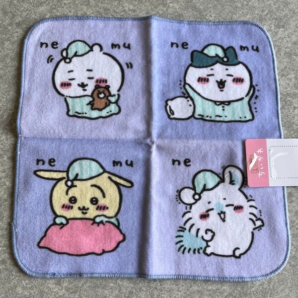 【新品未使用】ちいかわ♪タオルハンカチ♪おねむ♪うさぎ♪モモンガ♪ハチワレ♪しまむら♪アベイル♪