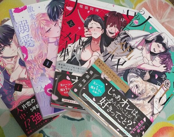 即購入OK 異世界トリップ先で助けてくれたのは~ 抱かれた悪役令嬢は〜 コミック4冊セット
