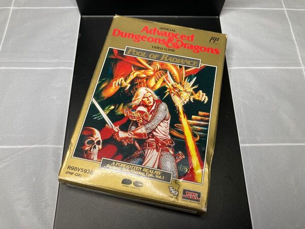 【外箱のみ】AD&D プール オブ レイディアンス ファミコン FC