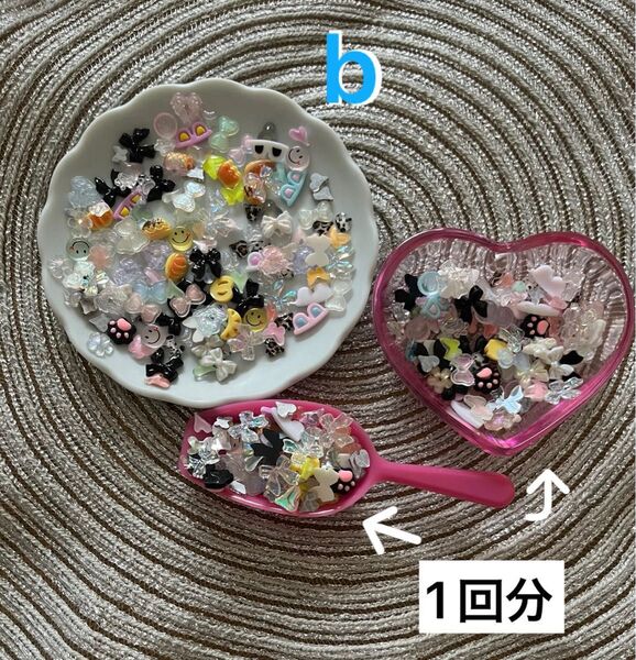 「0146」みっくすネイルパーツ すくい 約9g