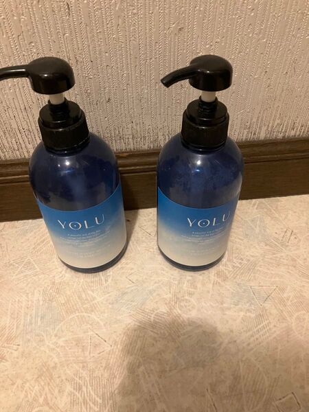 YOLUリラックスナイトリペアシャンプー/トリートメント2個セット 空ボトル