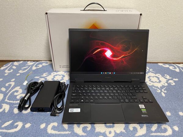 HP Omen 15 ゲーミングパソコン 15.6型フルHD Core i7-10750H メモリ16GB SSD1TB 元箱付き