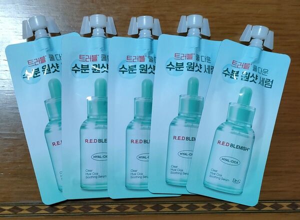 5個セット ★ Dr.G レッドB クリアHC スージング セラム 10ml・ドクタージー