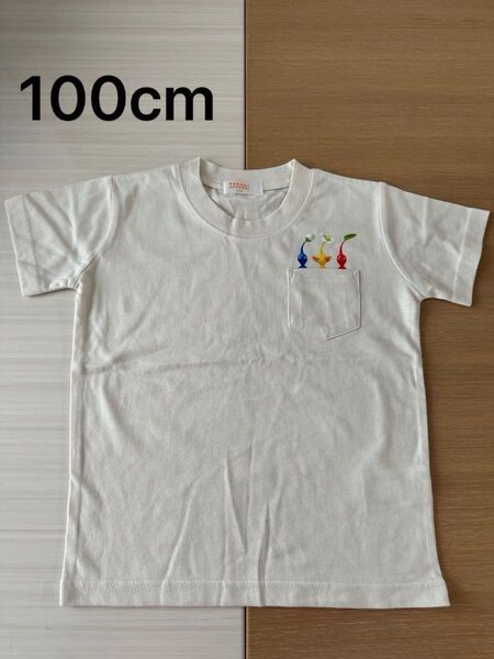 未使用 任天堂 ピクミン Tシャツ 男の子 半袖 女の子 Tシャツ 100cm