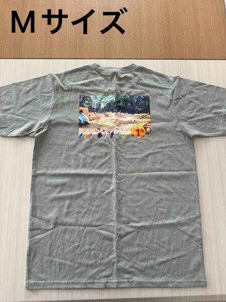 未使用 任天堂 ピクミン Tシャツ メンズ 半袖 レディース Mサイズ 刺繍