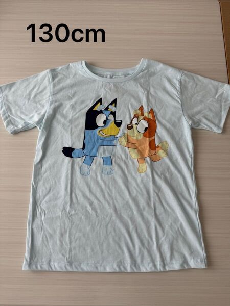 未使用 Bluey ブルーイ Tシャツ 男の子 半袖 女の子 Tシャツ130cm