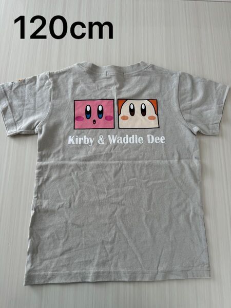 未使用 星のカービィ Tシャツ 男の子 半袖 刺繍 120cm