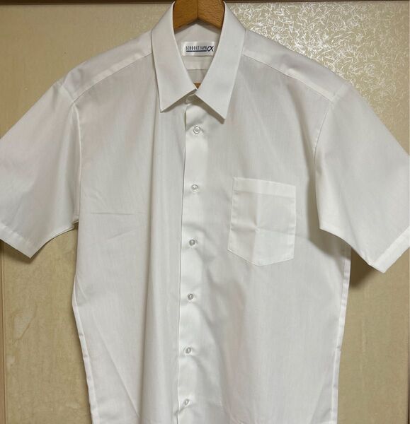 SCHOOLTIE CX スクールタイガー 半袖ワイシャツ ホワイト白 175㎝ 学生
