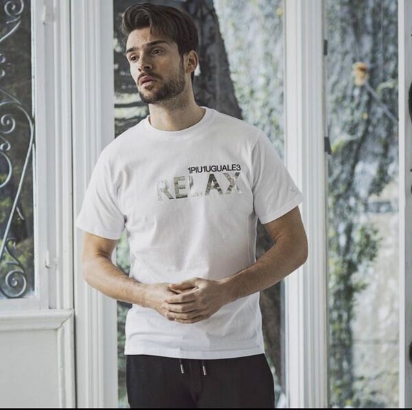 【美品】1PIU1UGUALE3 RELAX 半袖Tシャツ XL ホワイト
