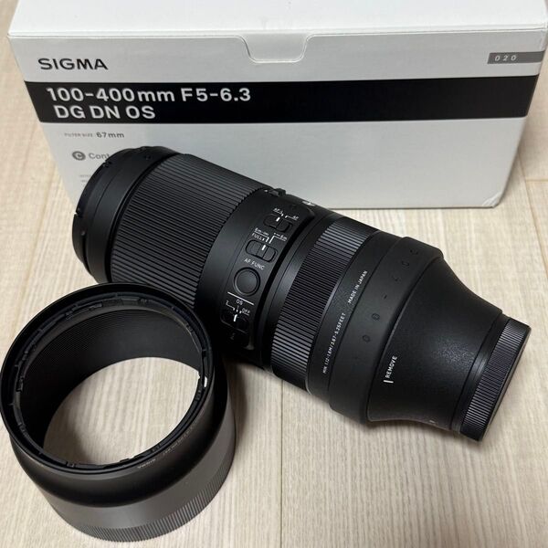 【新品同様品】SIGMA Contemporary 100-400mm F5-6.3 DG DN OS フジフイルムXマウント用