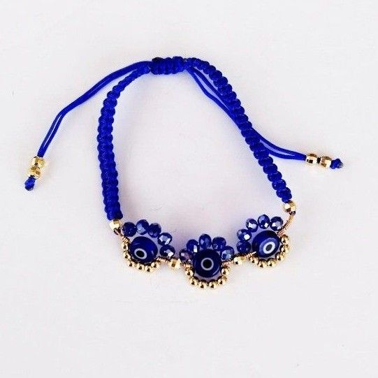 ご奉仕特価! ☆新品☆ ちょっと 綺麗 め ブレスレット / ナザールボンジュウ