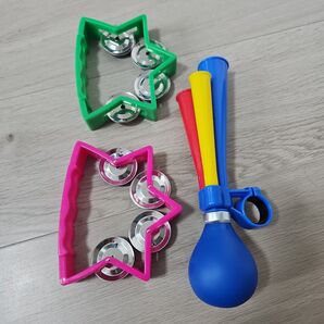 タンバリン、ベルホーンセット