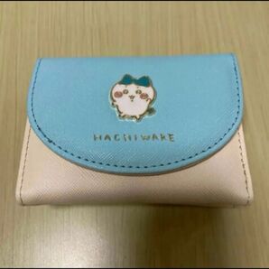 未使用 ちいかわ ハチワレ 口金財布 ミニ財布 三つ折り財布