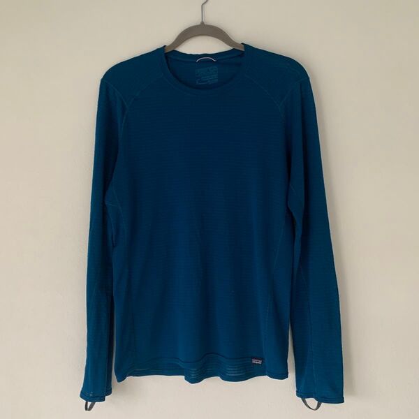 patagonia キャプリーン サーマルウェイト クルー Balkan Blue S メンズ