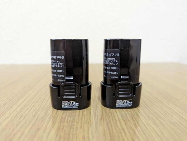 BL0715 2個 純正バッテリー 充電器は DC07SB で可能 ペンインパクトドライバー(TD022DSHX)のバラシ マキタ