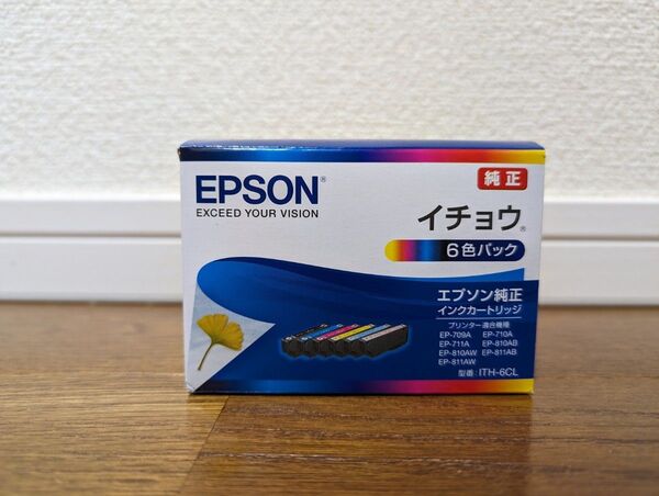 ITH-6CL エプソン イチョウ 純正 インクカートリッジ EPSON EP-709A、EP-710A、EP-711Aなどに!