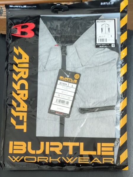 BURTLE 空調服ベスト 1034 バーク Lサイズ