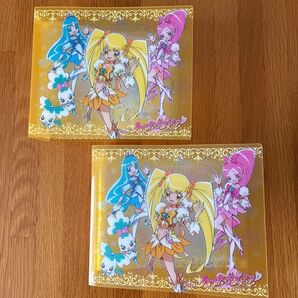 こころの種ポケット2冊 データカードダス1枚 キュアサンシャイン登場記念