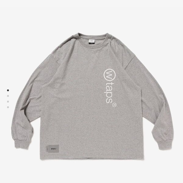 WTAPSダブルタップスDOTSIGHTロンTシャツLサイズ新品グレーWTVUA