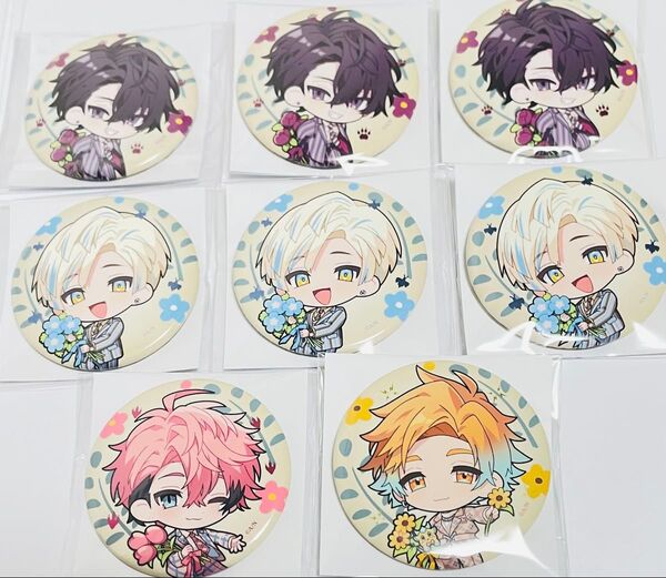 【バラ売り可】にじさんじ Oriens 2nd Anniversary 缶バッジ 佐伯イッテツ 宇佐美リト 赤城ウェン 緋八マナ
