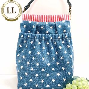 ★【オーダーメイド】お散歩用 LLサイズ 消臭マナーポーチ スター