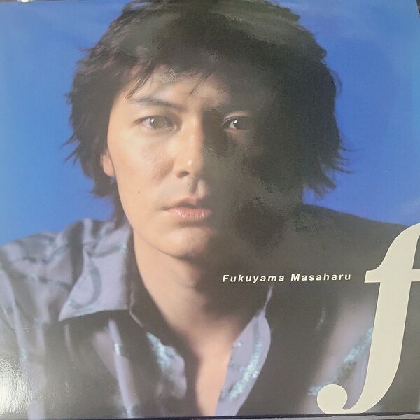 福山雅治 ''f” 初回限定盤LPサイズスペシャルパッケージ写真集付き CD