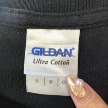 【人気】GILDAN ギルダン Vulkan 企業 Tシャツ ブラック サイズS 大き目サイズ レディース/S224_画像4