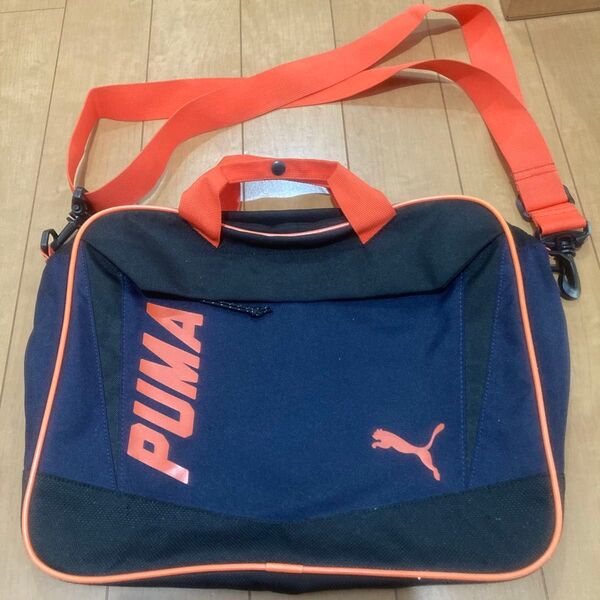 プーマ レッスンバッグ 3way PUMA ショルダーバッグ スポーツバッグにも キッズ used
