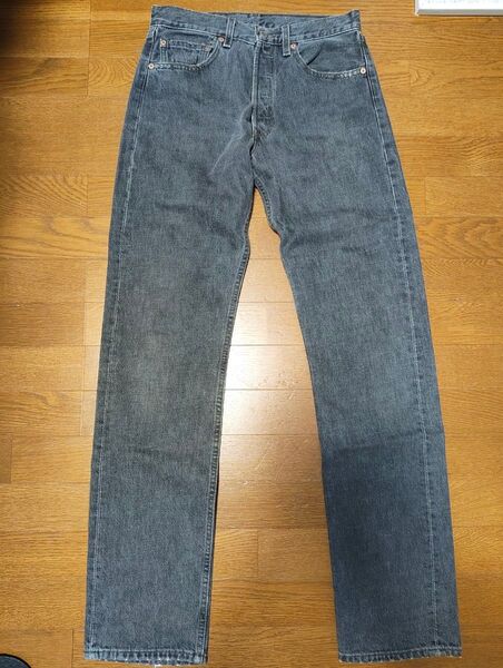 levi's 501 ブラック先染め W31 L34 Made in USA