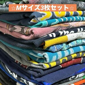 アメリカ輸入古着半袖TシャツMサイズ3枚セット